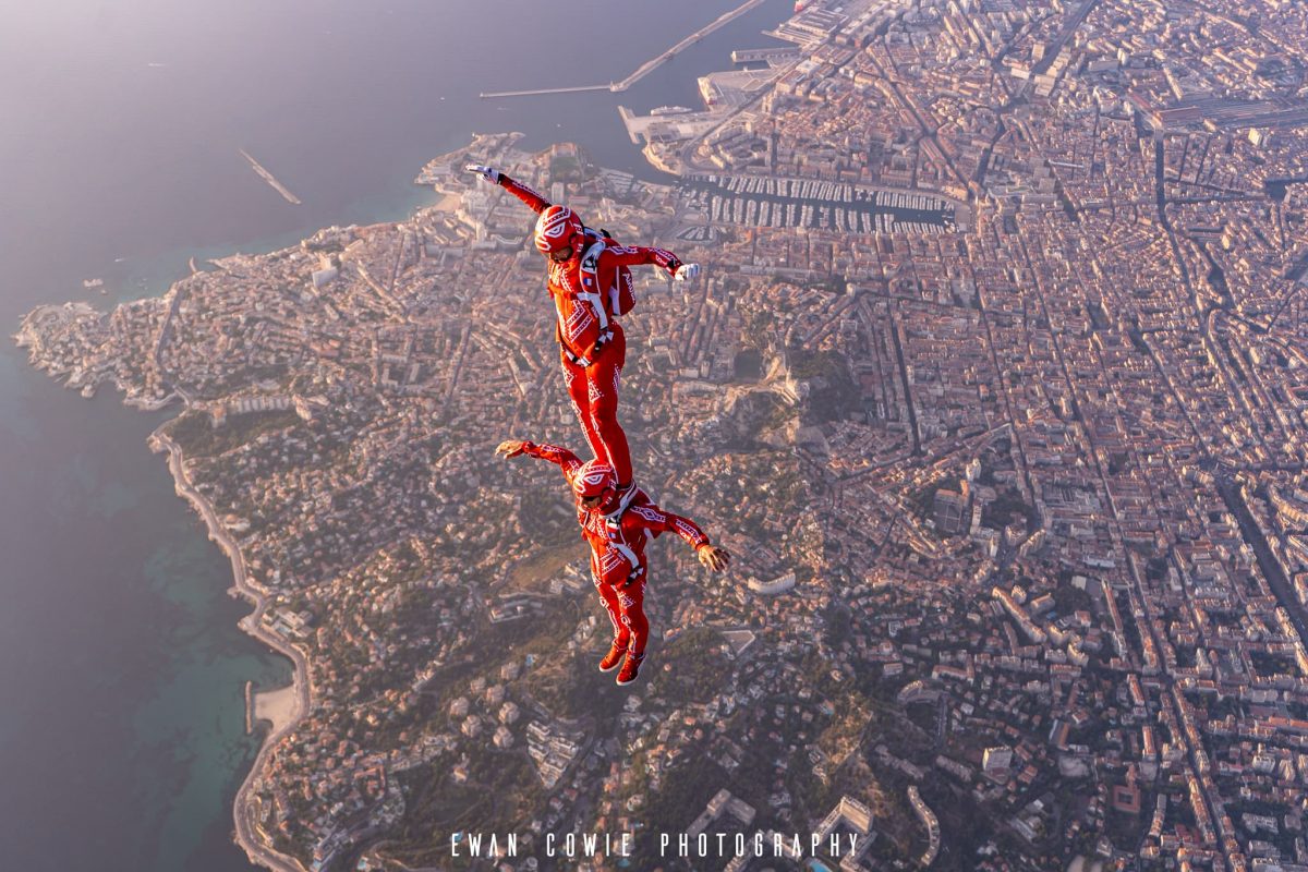 Team AirWax flying above the Gold Coast in Australia